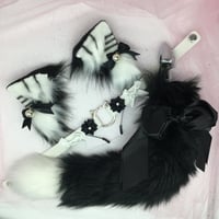 White Black 🐱 Petplay Set 