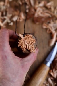Image 6 of Maple Leaf— Pendant Necklace 