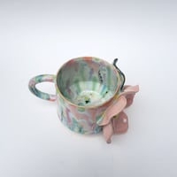 Image 5 of floral mug (confetti)