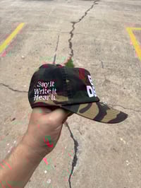Image 2 of evil dead camo hat