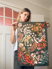 'Natives' Tea Towel