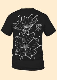 Flower Power in black