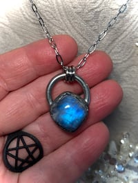 Image 2 of “Winter Moon” White Labradorite