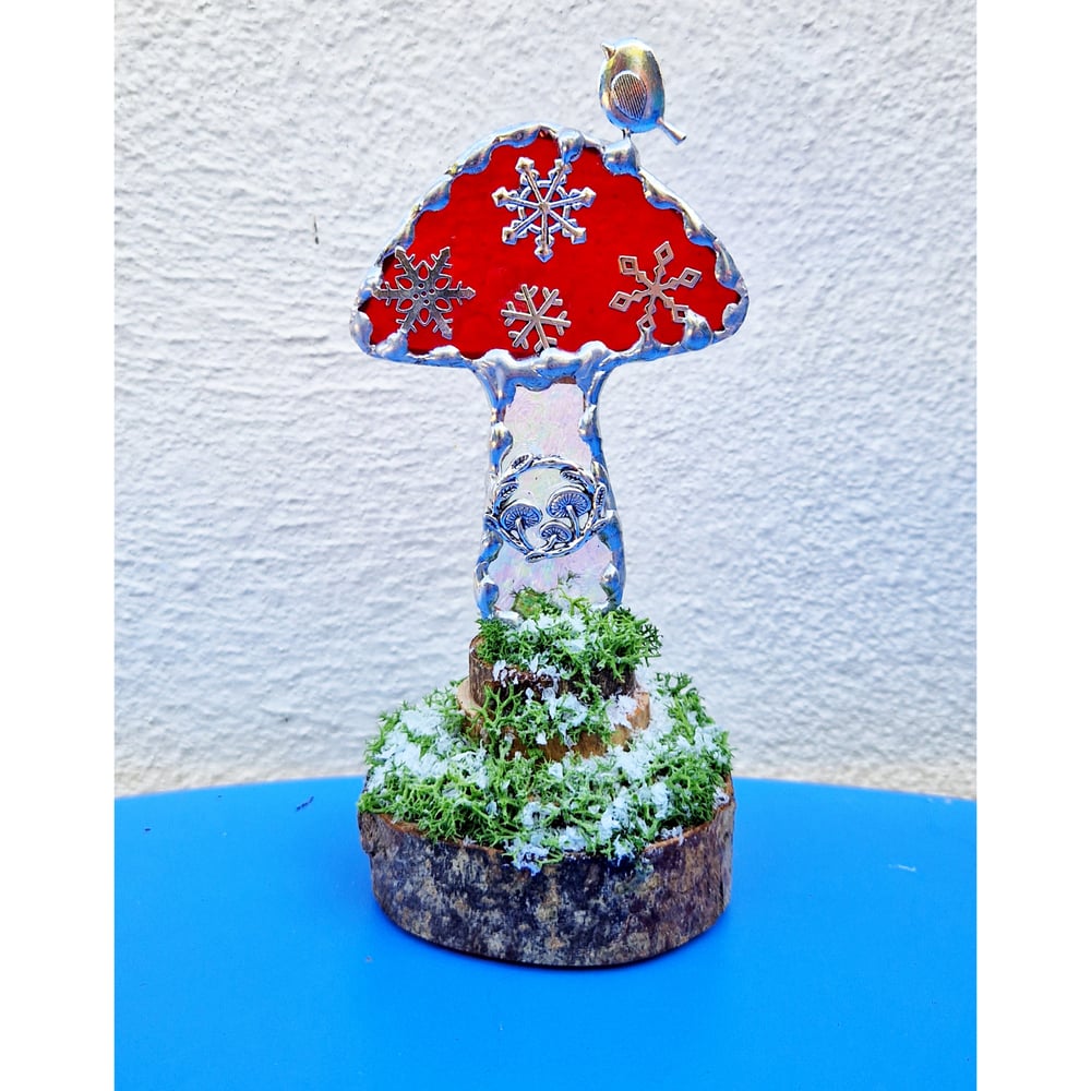 Image of Freestanding Christmas Toadstool 