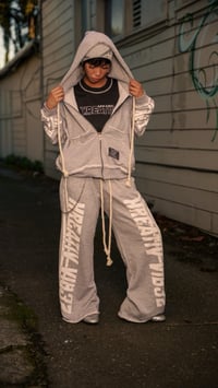 Image 3 of Concrete VIB3Z Double Pocket Zipup 