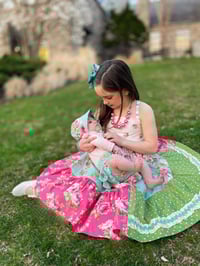 Image 3 of Vintage Roses Tiered Eliie Dress