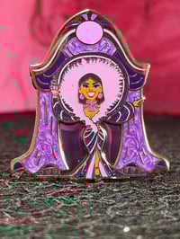 Image 1 of “Death Be-Pins Her” Hard Enamel Pins