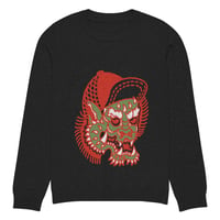 Image 15 of Cali Oni Knitted crew neck sweater