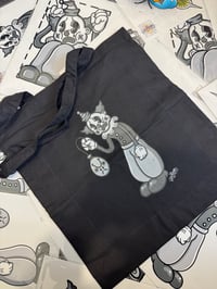 Image 3 of Sad Clown Tote Bag