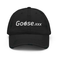 Goose.xxx Distressed Dad Hat
