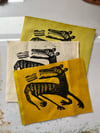 Thylacine clay-print patch