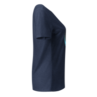 Image 2 of Women’s relaxed v-neck t-shirt - Rebel Loon Water