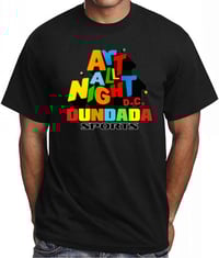 Art All Night DC 🎨Black T-Shirt