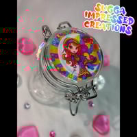 Image 2 of Lisa Frank Moon Girl Unicorns Mini Glass Stash