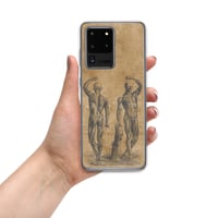 Image 12 of Antique Bookpage Anatomical Illustration Body Musculature Clear Case for Samsung®