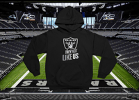 Image 2 of They Not Like Us Raiders Tee or Hoodie