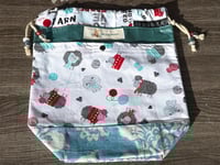 Large Drawstring Project bag #4