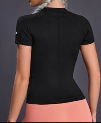 Image 4 of Breathable Letter Graphic Sports Tee