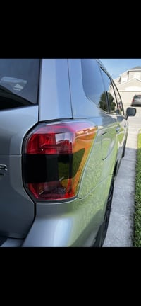 Image 2 of 2014-2016 Subaru Forester Taillight Tint Overlays