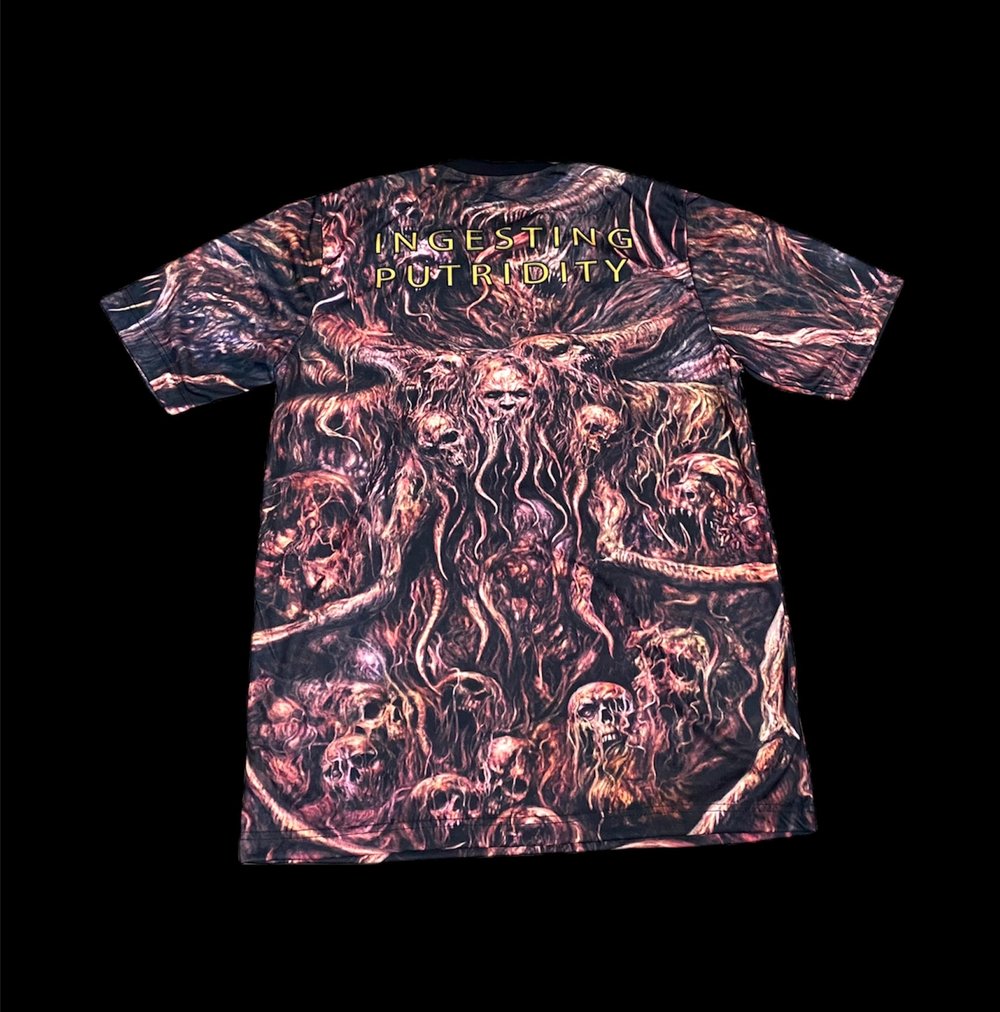 Visceral Disgorge-All Over Print Short Sleeves