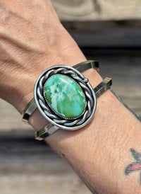 Image 3 of Royston Heavy Twist Triangle Cuff 