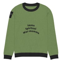 Image 11 of War-momma Knitted crew neck sweater copy copy