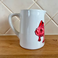 Image 4 of Red Handfish Milk Jug