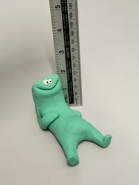 Image 8 of happy relaxed green thing