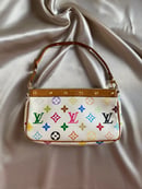 Image 1 of Louis Vuitton Takashi Murakami multicolour Pochette 