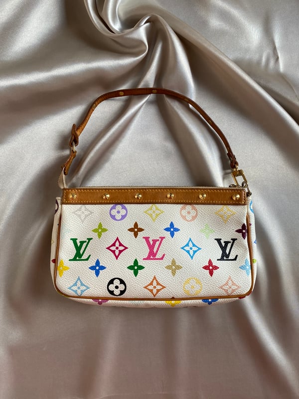 Image of Louis Vuitton Takashi Murakami multicolour Pochette 