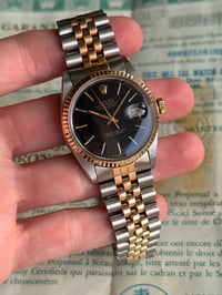 Image 4 of Rolex Datejust 16013 Black 1985