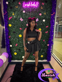 Image 1 of Black Skirt Set