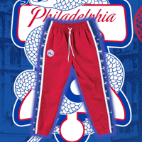 Image 2 of NBA🏀 Philadelphia 76ers ⛹🏿‍♂️Warm 🆙 Suit 👖🧥