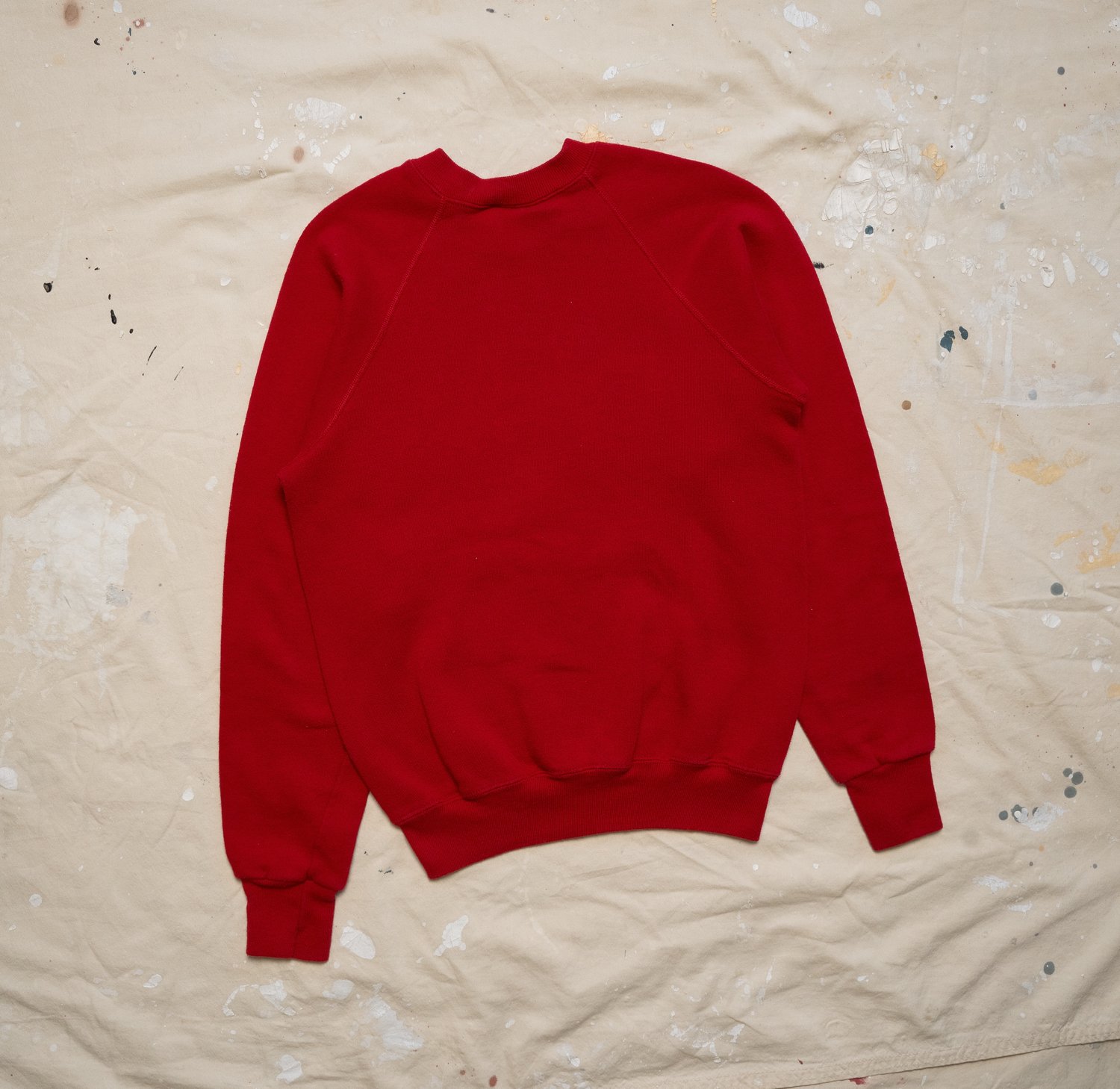 Image of University Raglan (Small) - Red