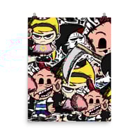 the grim adeventures of billy and mandy Poster print