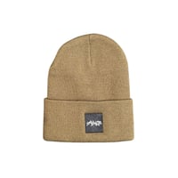 Ambragio Box Logo Beanie - Brown