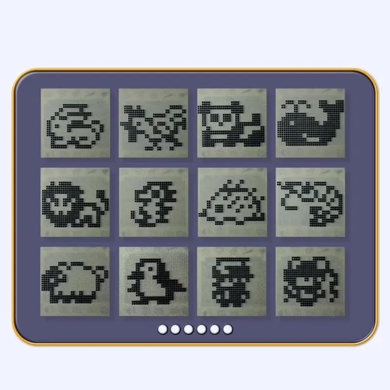 Image of Electronic Pets Game Toys Virtual Tamagotchi in Russian Original German Spanish Polish Digital Anima