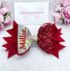 Personalised Red & Gold