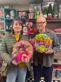 Image 2 of April 12th Hope Springs Eternal Wreath  Making Class