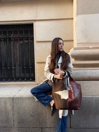 Image 3 of Bolso bicolor 