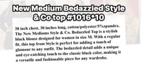 Image 6 of New Medium Bedazzled Style & Co Top #1016*10
