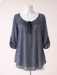 Image 1 of New Medium Sonoma Navy top #753*8