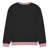 Image 16 of Psycho Clown Pink and Blue Knitted crew neck sweater