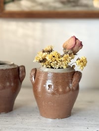 Image 2 of Lot de 2 petits pots en grès