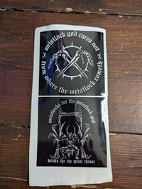 Wristlock god sticker set 