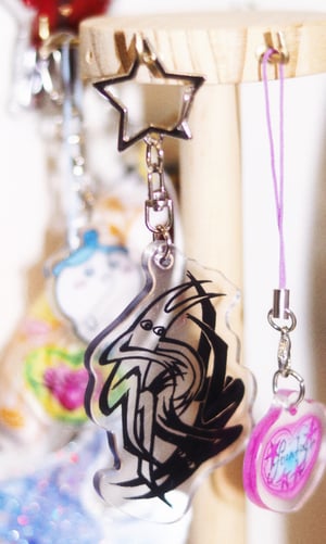 Mister Man Ying Yang Keychain