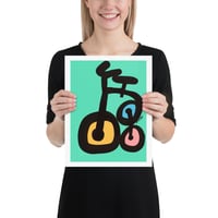 Sin Pedales Art print