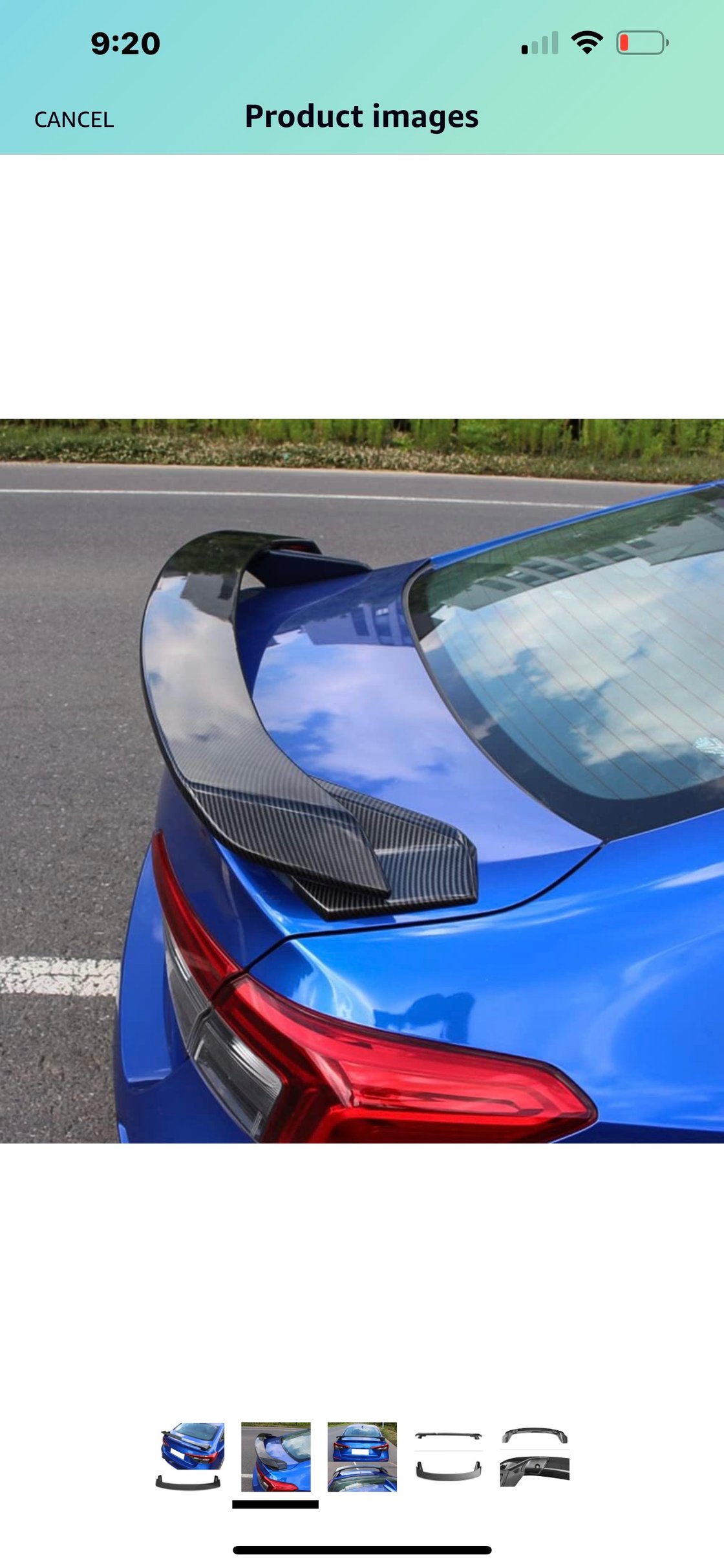 Image of 11gen civic spoiler