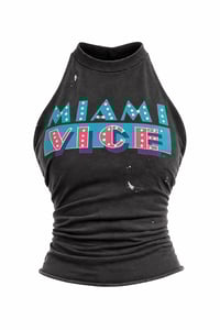 Image 2 of Miami Vice Crystal Halter Tee 