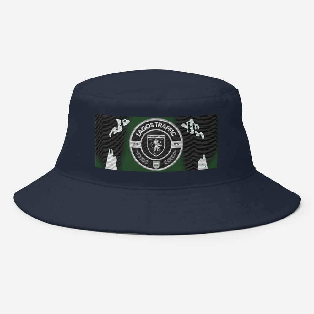 LAGOS TRAFFIC LUX COUTURE TWILL BUCKET HAT (SOCCER VOGUE/ STANCE)